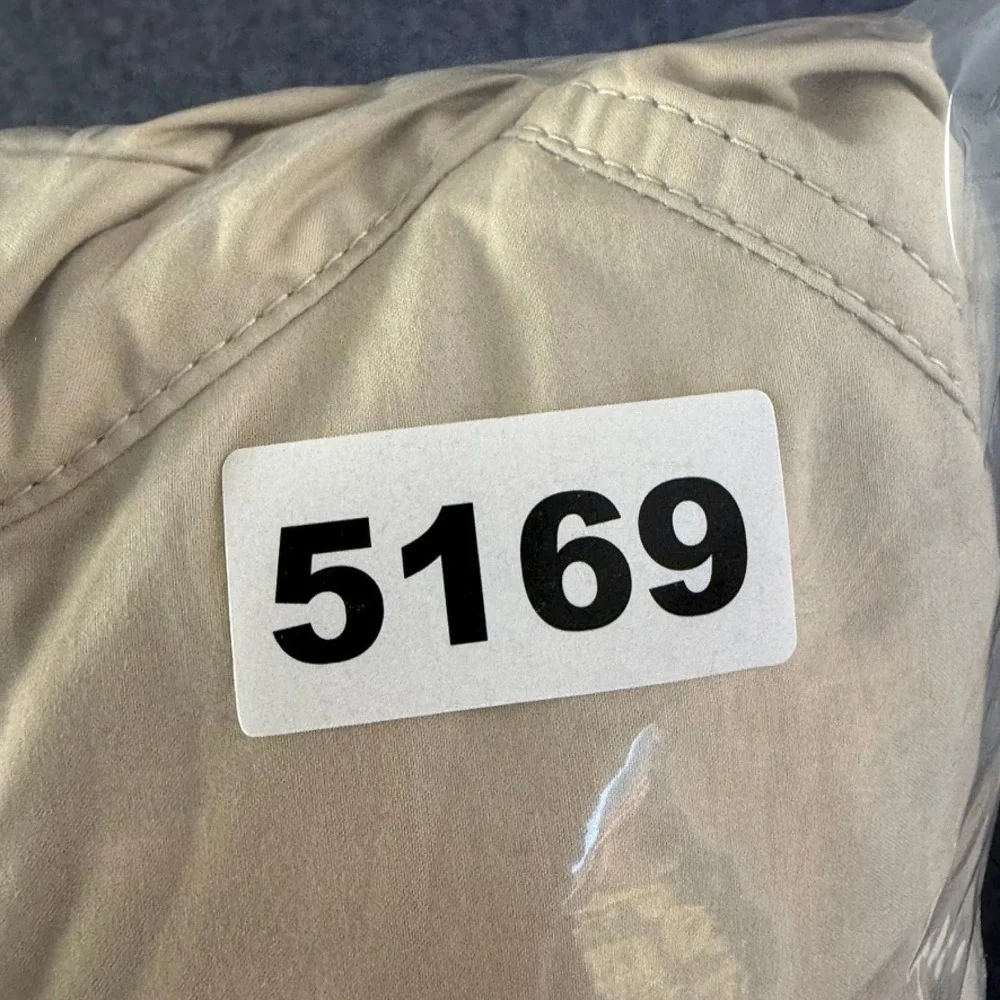 Lemaire Parachute Blouson Stone Beige Ventile Cotton Jacket Mens 48 US M NWT